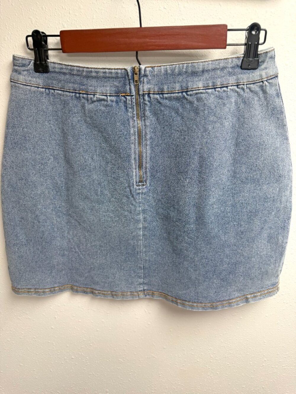 *NEW* Savannah Jane Desert Rose Embroidered Denim Mini Skirt - Picture 8 of 12